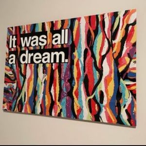 "It Was All A Dream" Biggie Smalls Inspired Hip Hop Design by Andy Hendren